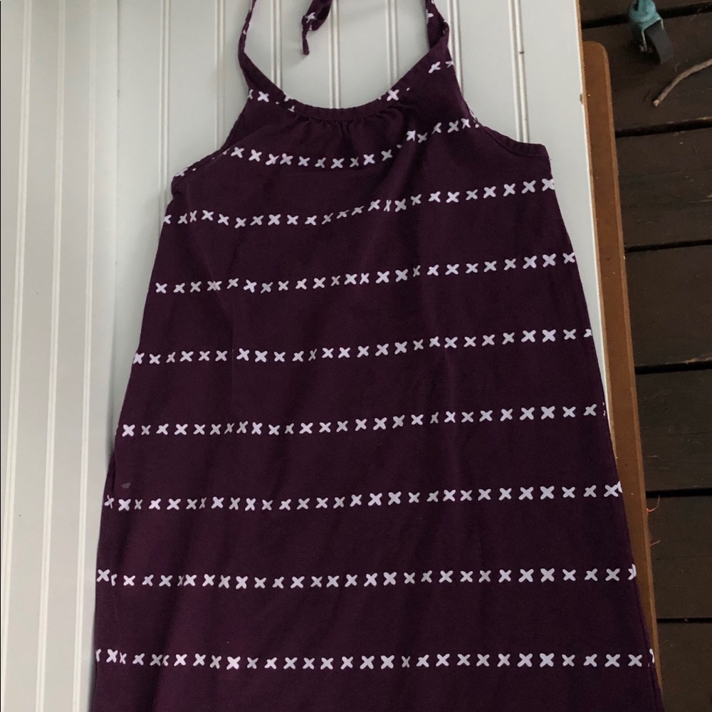 Hanna Andersson Halter Dress Size 130 (7-10).